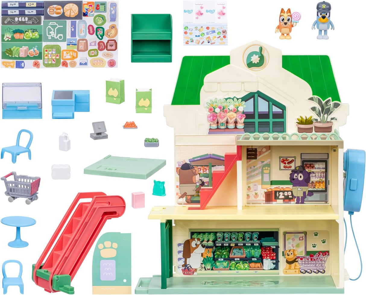 Bluey Lets Play Chef Supermarket Playset