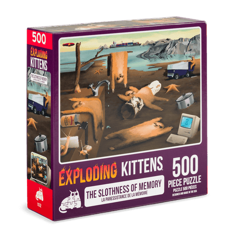Exploding Kittens Puzzle Slothness of Memory 1,000 pieces