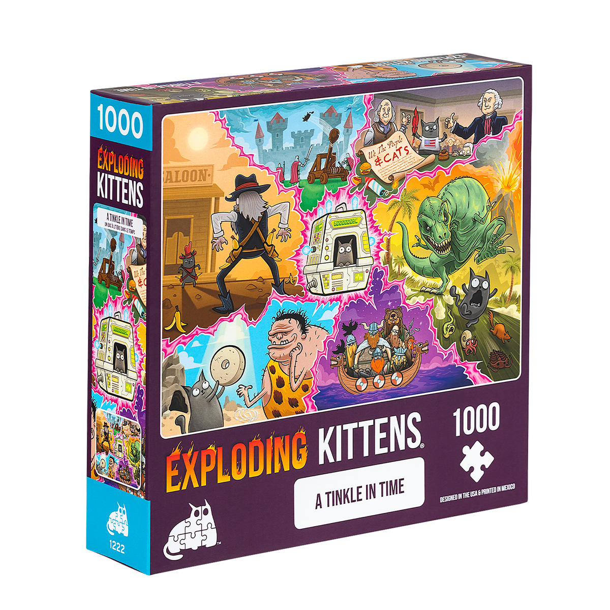 Exploding Kittens Puzzle A Tinkle In Time 1,000 pieces
