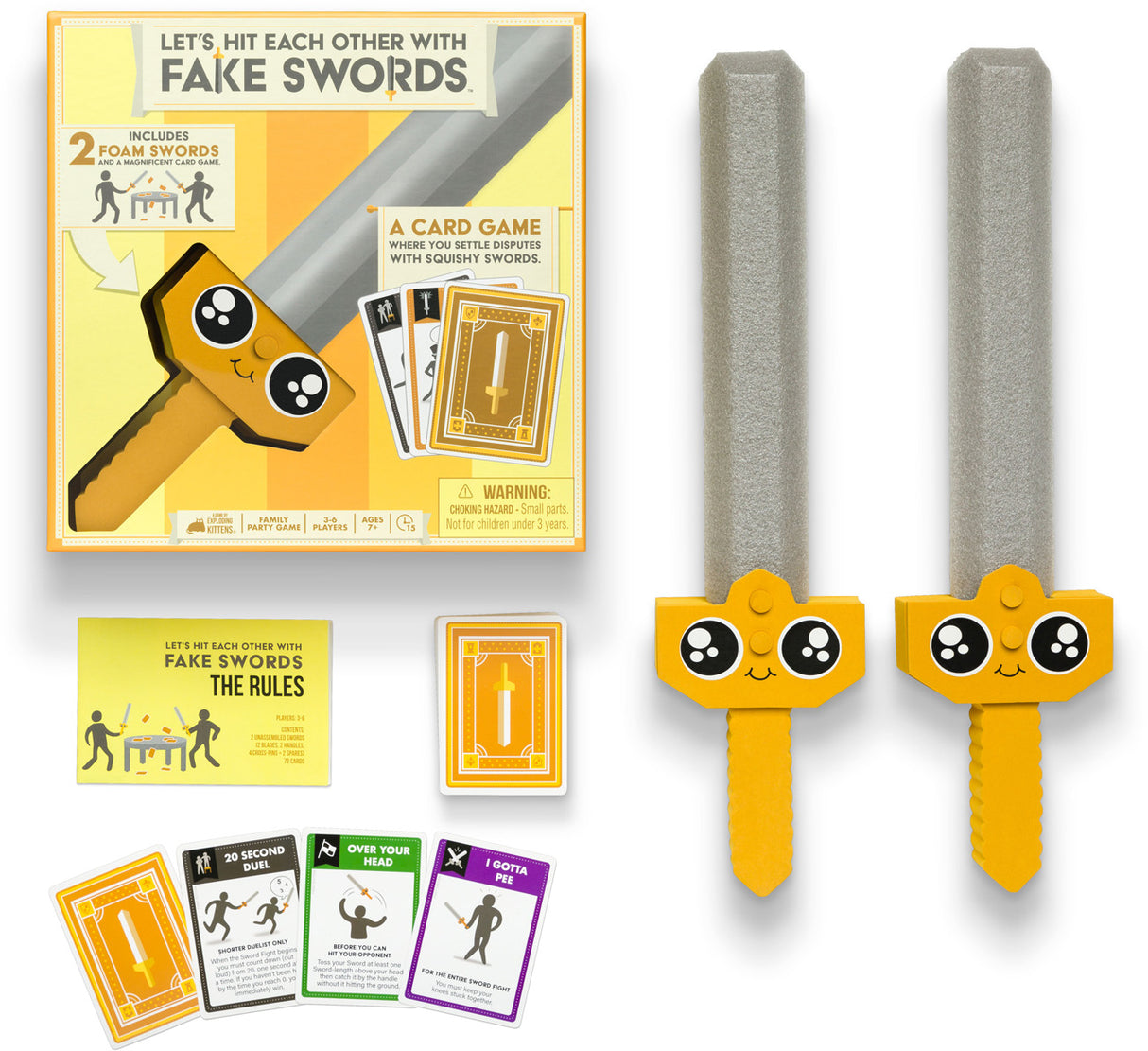 Let's Hit Each Other With Fake Swords by Exploding Kittens