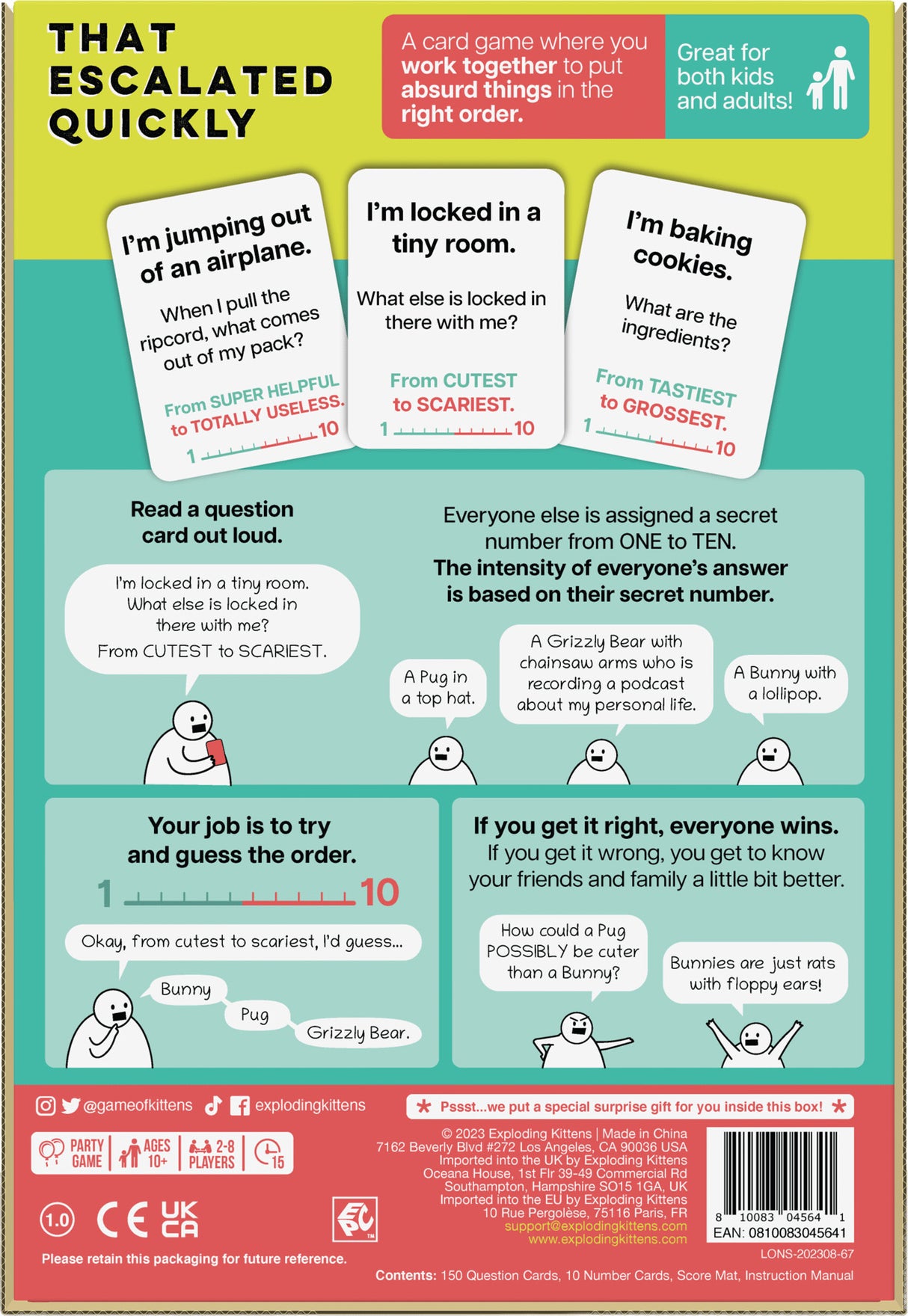 That Escalated Quickly by Exploding Kittens