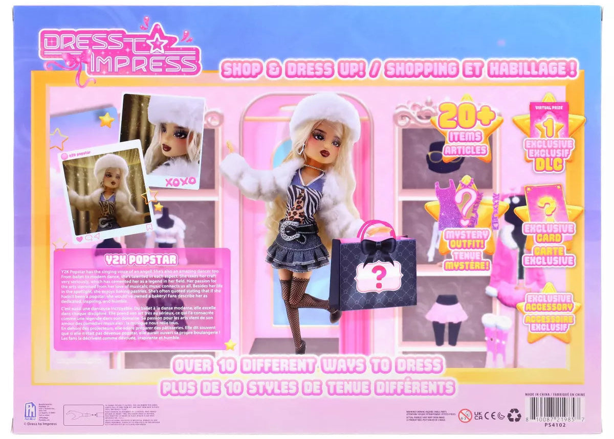 Dress To Impress: Y2K Popstar Chic Boutique - Deluxe Playset
