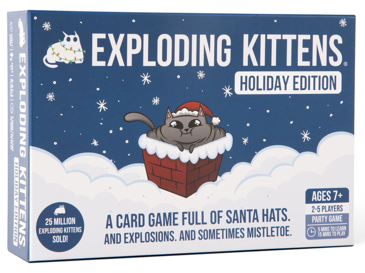 Exploding Kittens Holiday Edition
