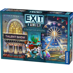 Exit the Game Family Heroes -The Trophy Case, Night at the Carnival (2-in-1 Bundle)