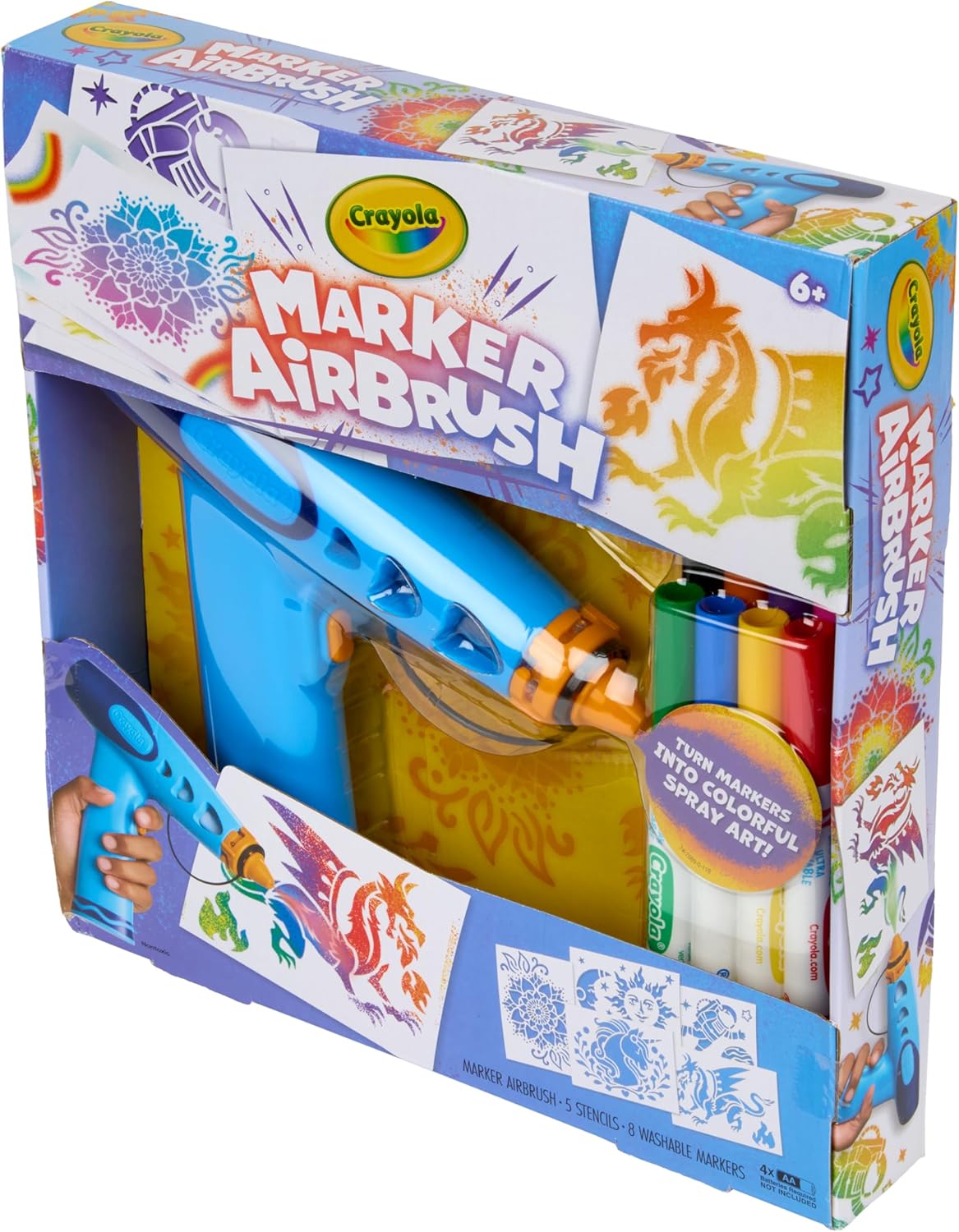 Crayola Marker Airbrush Sprayer Kit