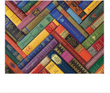 Galison Phat Dog Vintage Library Foil Stamped Jigsaw Puzzle - 1000 Piece