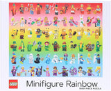 LEGO Minifigure Rainbow 1000-Piece Puzzle