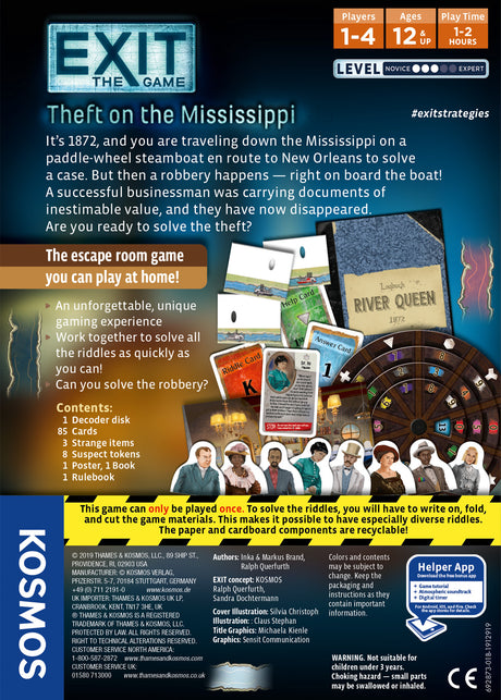 Exit the Game the Theft on the Mississippi