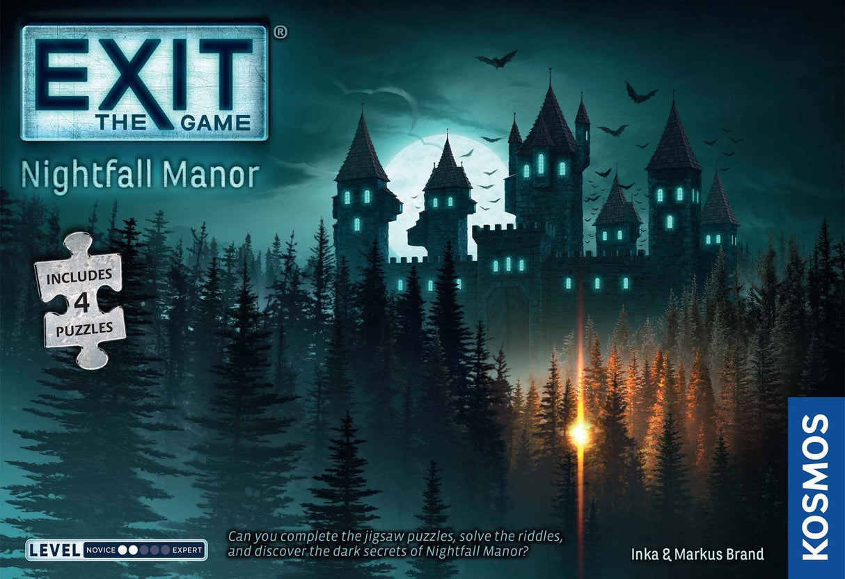 Exit the Game Nightfall Manor Jigsaw Puzzle & Game