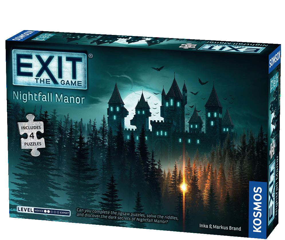 Exit the Game Nightfall Manor Jigsaw Puzzle & Game