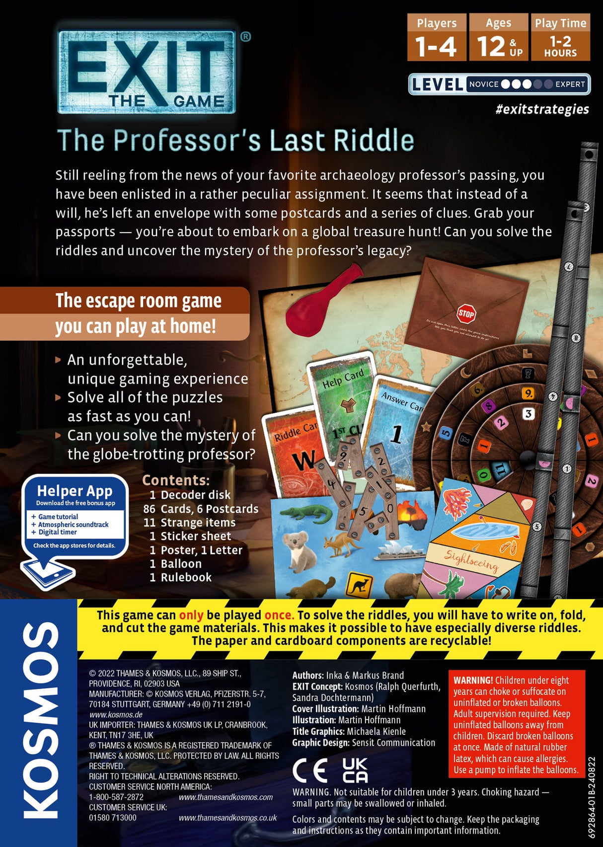 Exit The Professors Last Riddle