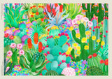 Adult Jigsaw Puzzle: Bex Parkin: Cactus Garden - 1000 Piece