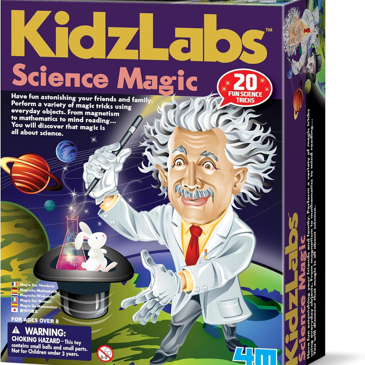 4M KidzLabs Science Magic – Book Hero