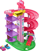 Hot Wheels: Barbie - Spiral Race Track Set