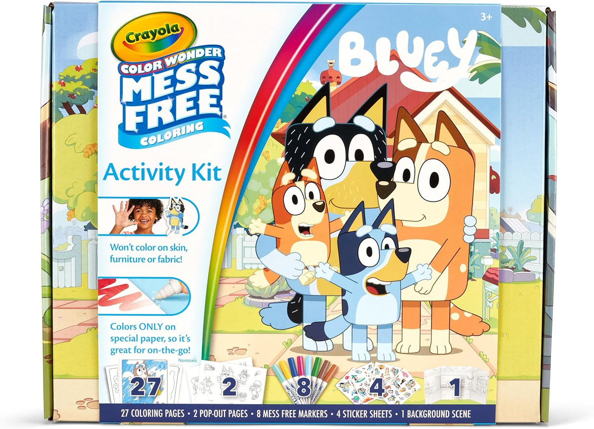 Crayola Color Wonder Activity Kit Bluey