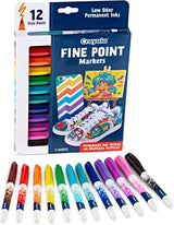 Crayola Fine Point Markers 12 Pack