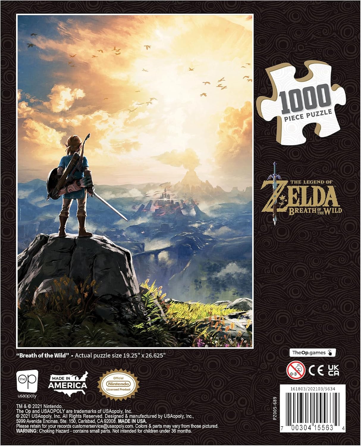 Puzzle: The Legend of Zelda Breath of the Wild - 1000 Piece
