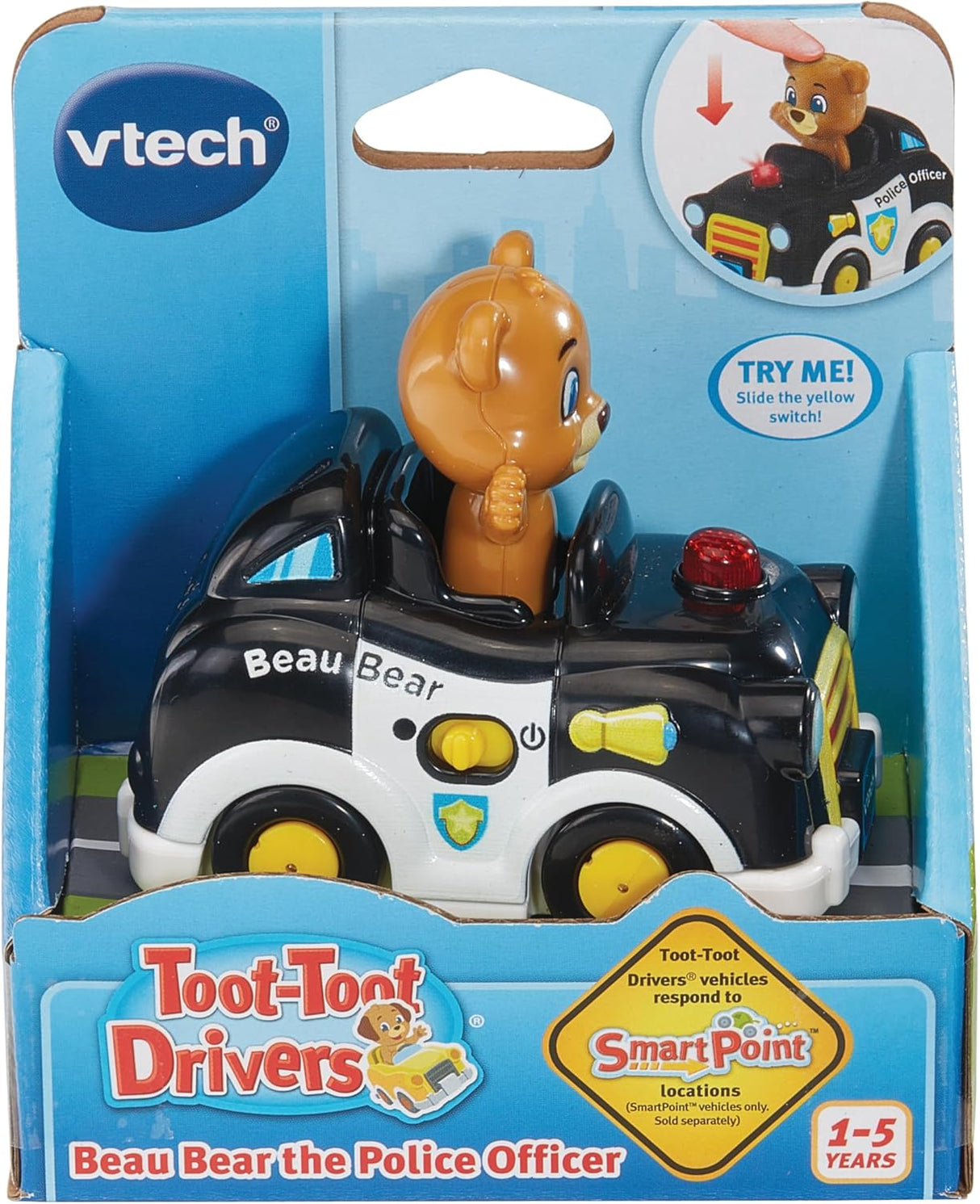 Vtech Toot-Toot Drivers - Beau Bear the Police Officer