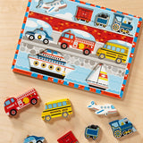 Melissa & Doug - Vehicles Chunky Puzzle