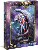 Clementoni Dragon Mage Jigsaw Puzzle - 1000 Piece -  Anne Stokes Collection - (39525)