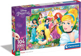 Clementoni Disney Princess Jigsaw Puzzle - 104 Piece - Jewels - (20147)