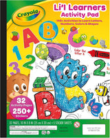 Crayola Li'l Learners Activity Pad 32 Pages