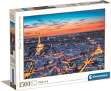 Clementoni View of Paris Jigsaw Puzzle - 1500 Piece - High Quality Collection - (31815)