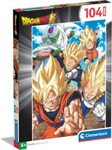 Clementoni Dragon Ball Super Jigsaw Puzzle - 104 Piece - Supercolor - (25773)