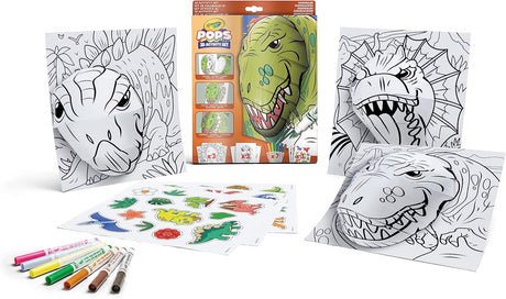 Crayola POPS 3-D Activity Set Dinosaurs