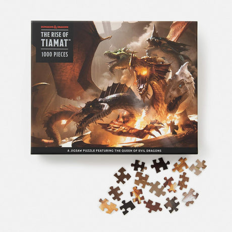 The Rise of Tiamat Dragon Puzzle - 1000 Piece
