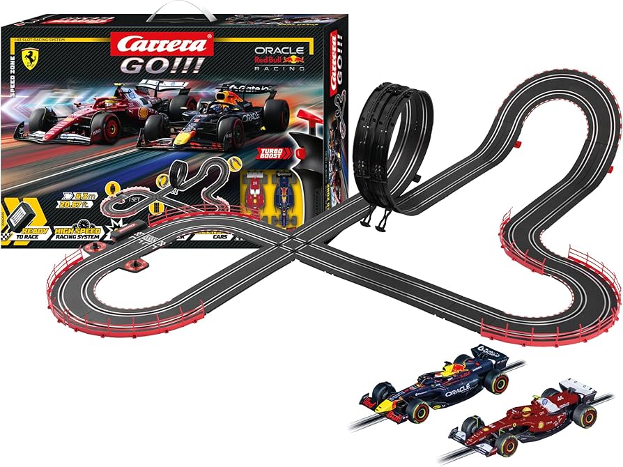 Carrera GO!!! F1 Speed Zone Slot Car Set