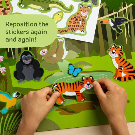 Melissa & Doug: Reusable Sticker Pad: Habitats
