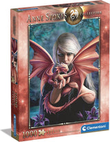 Clementoni Dragonkin Jigsaw Puzzle - 1000 Piece  -  Anne Stokes Collection - (39640)