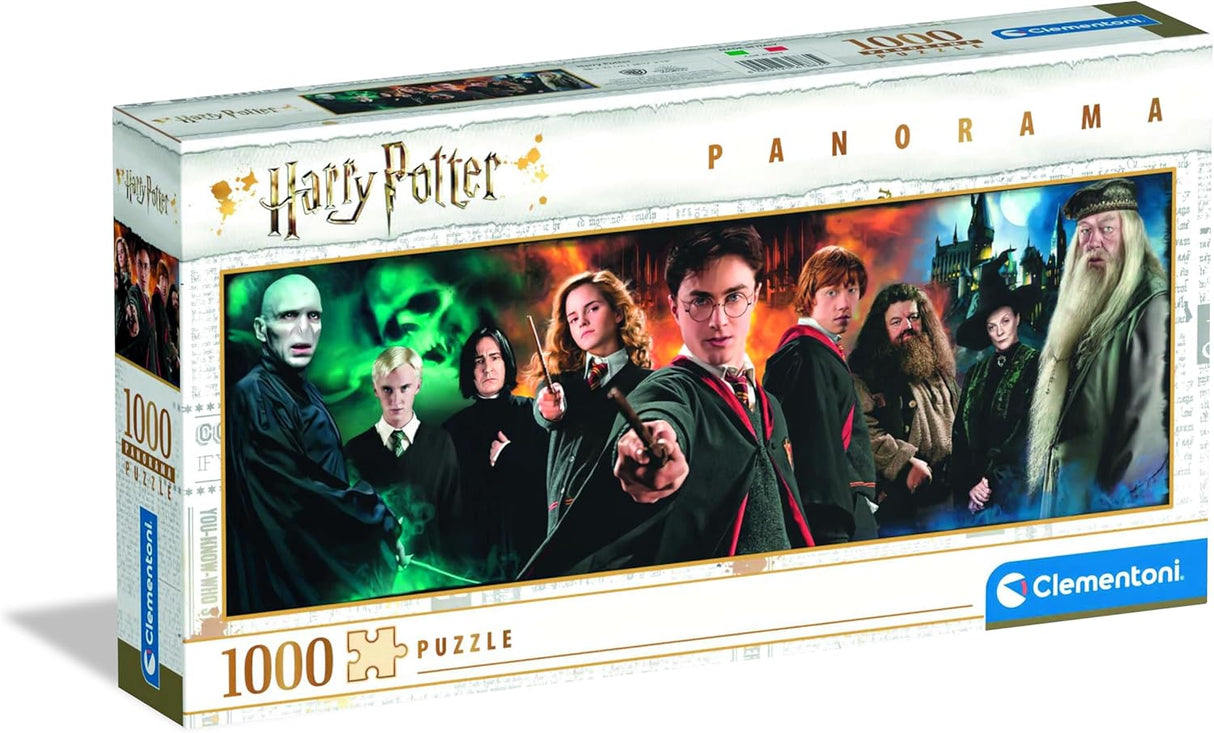 Clementoni Harry Potter Jigsaw Puzzle - 1000 Piece - Panorama - (61883)