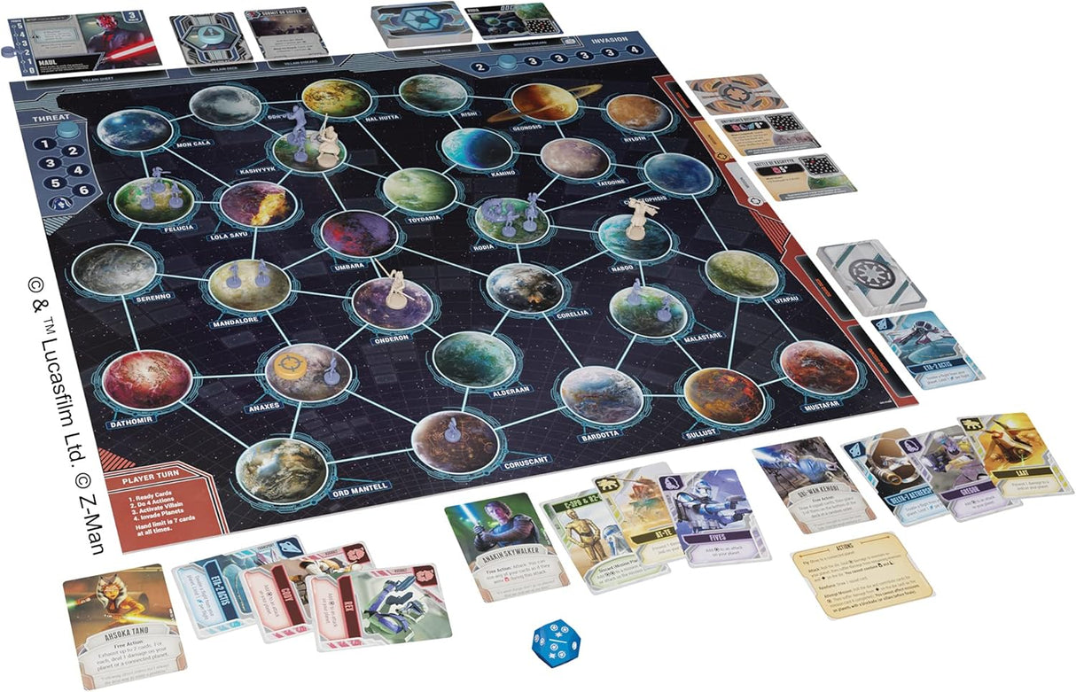 Star Wars The Clone Wars - A Pandemic System Game