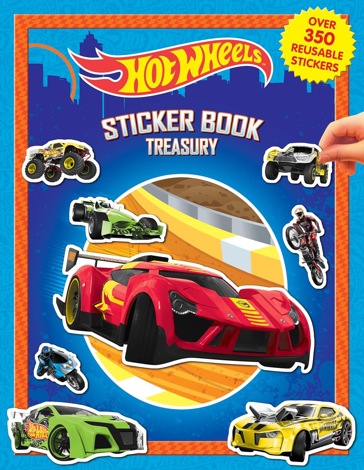 Sticker Book Treasury - Mattel Hot Wheels