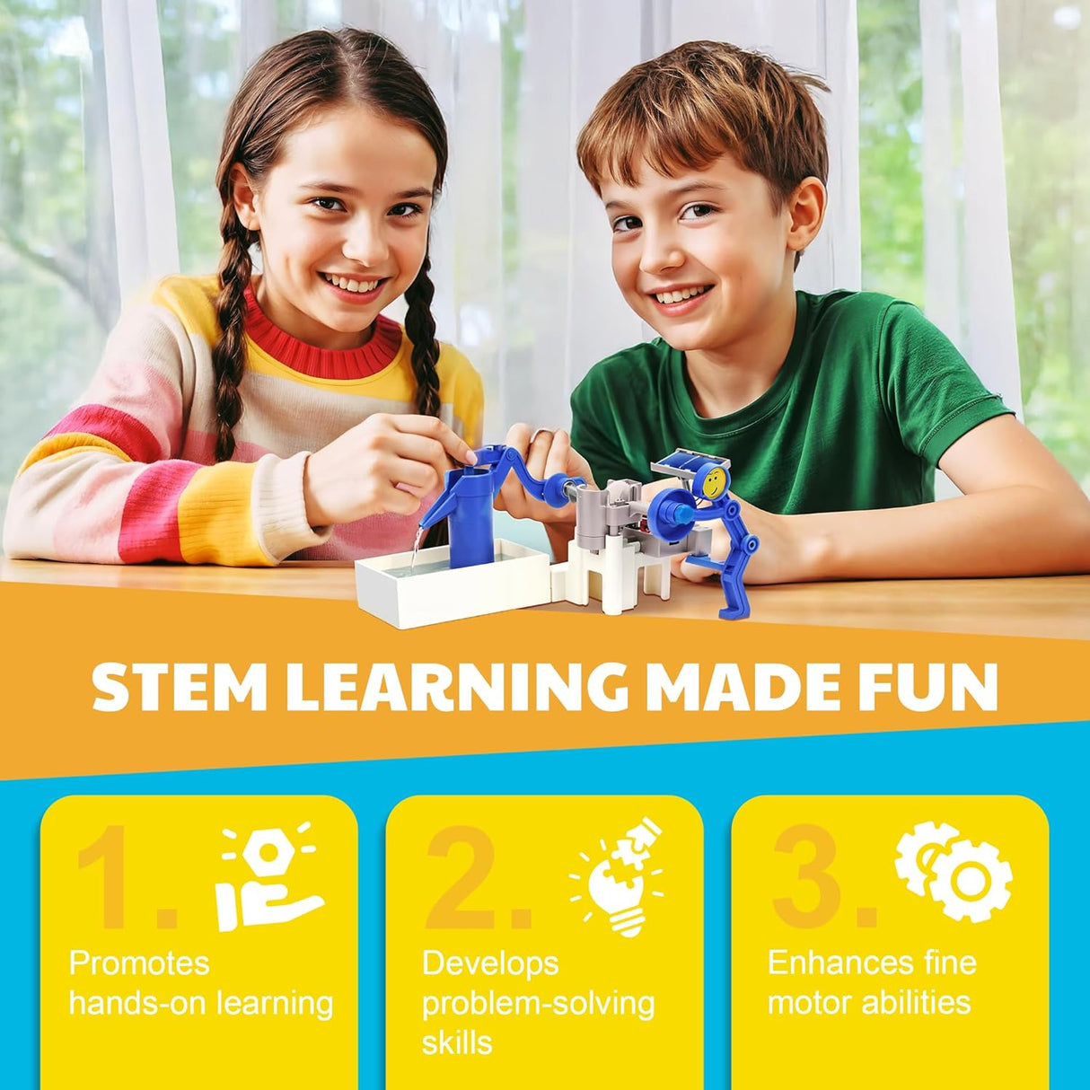 4M Green Science Water Pump - Solar Hybrid Power