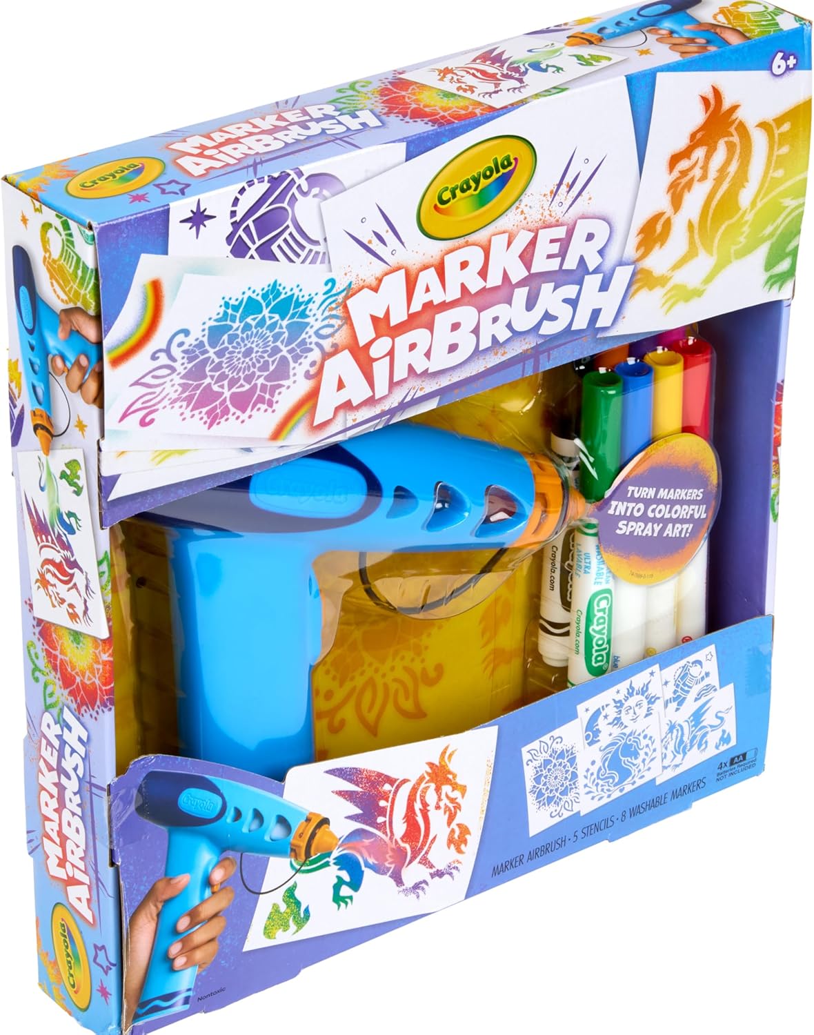 Crayola Marker Airbrush Sprayer Kit