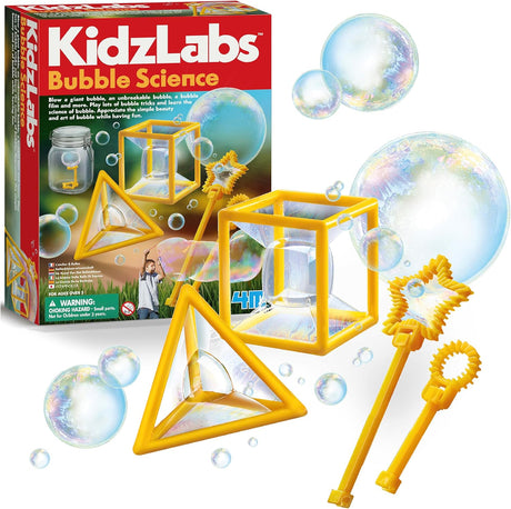 4M KidzLabs Bubble Science