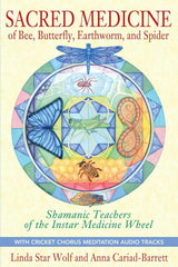 Sacred Medicine of Bee, Butterfly, Earthworm, and Spider