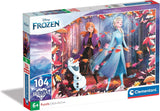 Clementoni Disney Frozen 2 Jigsaw Puzzle - 104 Piece - Brillant - (20161)