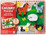 Melissa & Doug: Farm Chunky Puzzle