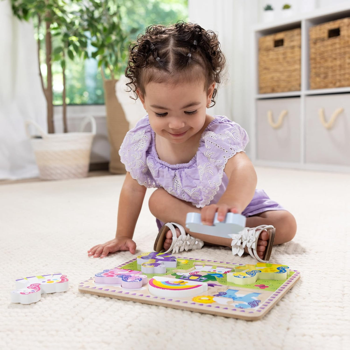 Melissa & Doug - Unicorn Chunky Puzzle