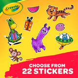 Crayola Alpha Pets Coloring Book With Stickers 96 Pages