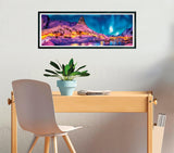 Clementoni Colourful Night over Lofoten Islands Jigsaw Puzzle - 1000 Piece - Panorama -  High Quality Collection - (39747)