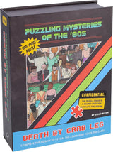 Puzzling Mysteries of the 80s: Death by Crab Leg 500-Piece Jigsaw Puzzle