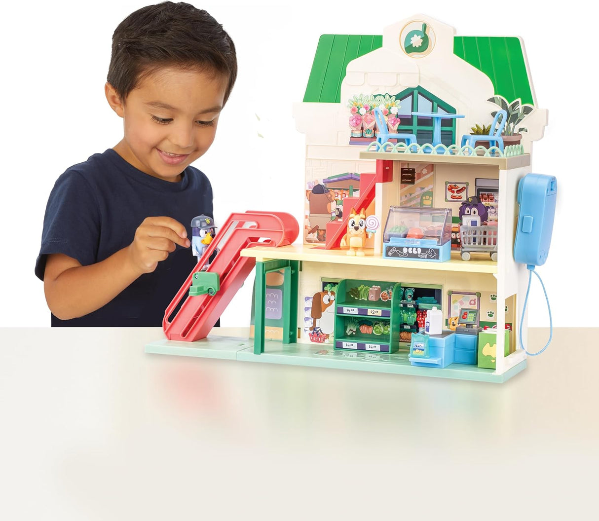 Bluey Lets Play Chef Supermarket Playset