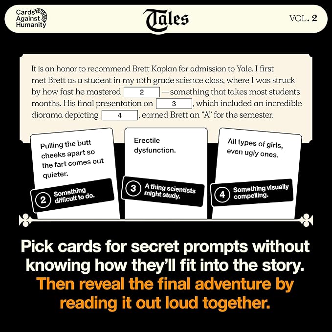 Cards Against Humanity Tales Volume II