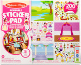 Melissa & Doug: Reusable Sticker Pad: Princess Castle