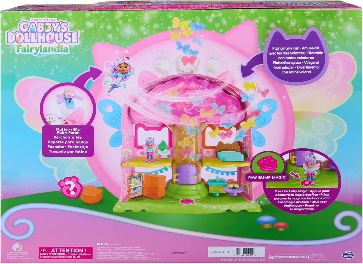 Gabby's Dollhouse: Fairylandia Flutter Magic Fairy Playset